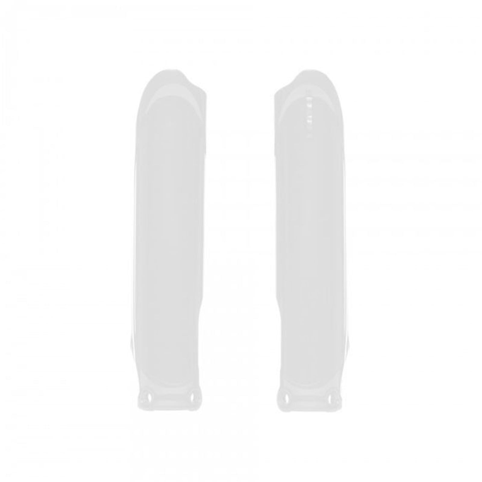 Polisport Plastic Fork Guard - White for Yamaha 8352300002_1469533
