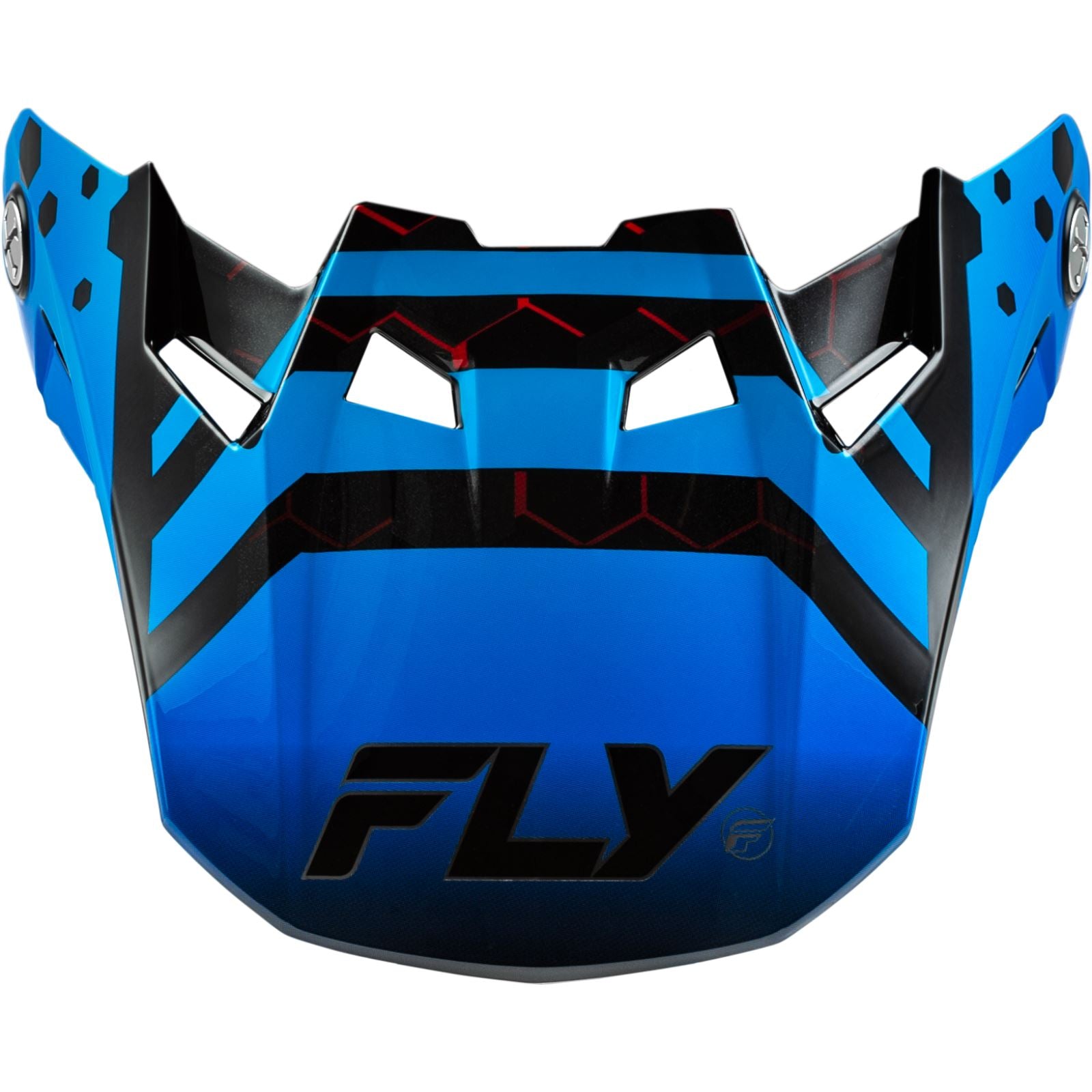 Fly Racing Formula CC Tektonic Visor - Black/Blue/Red - XL/2XL 73-4336_1376706