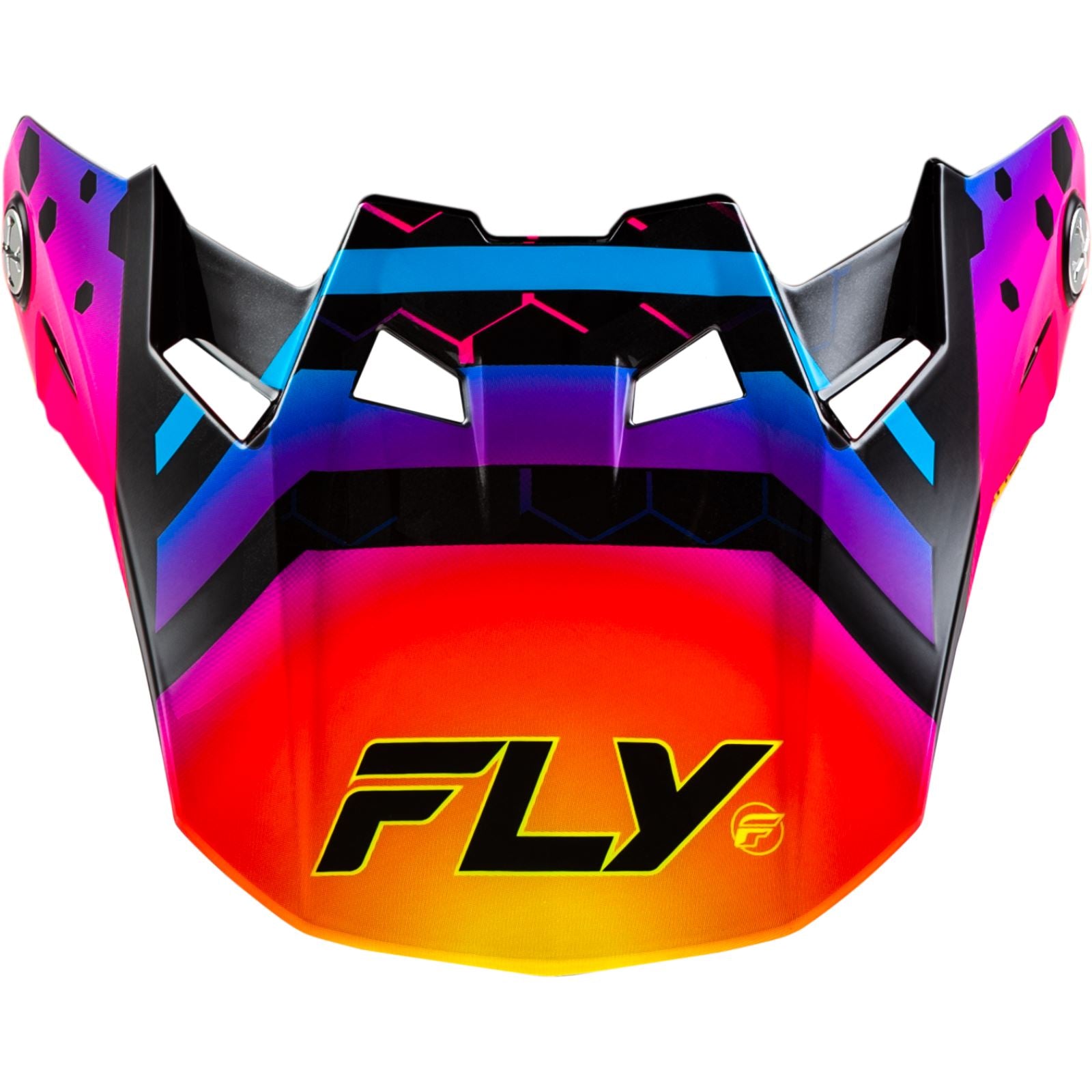 Fly Racing Formula CC Tektonic Visor - Black/Sunset_1376702