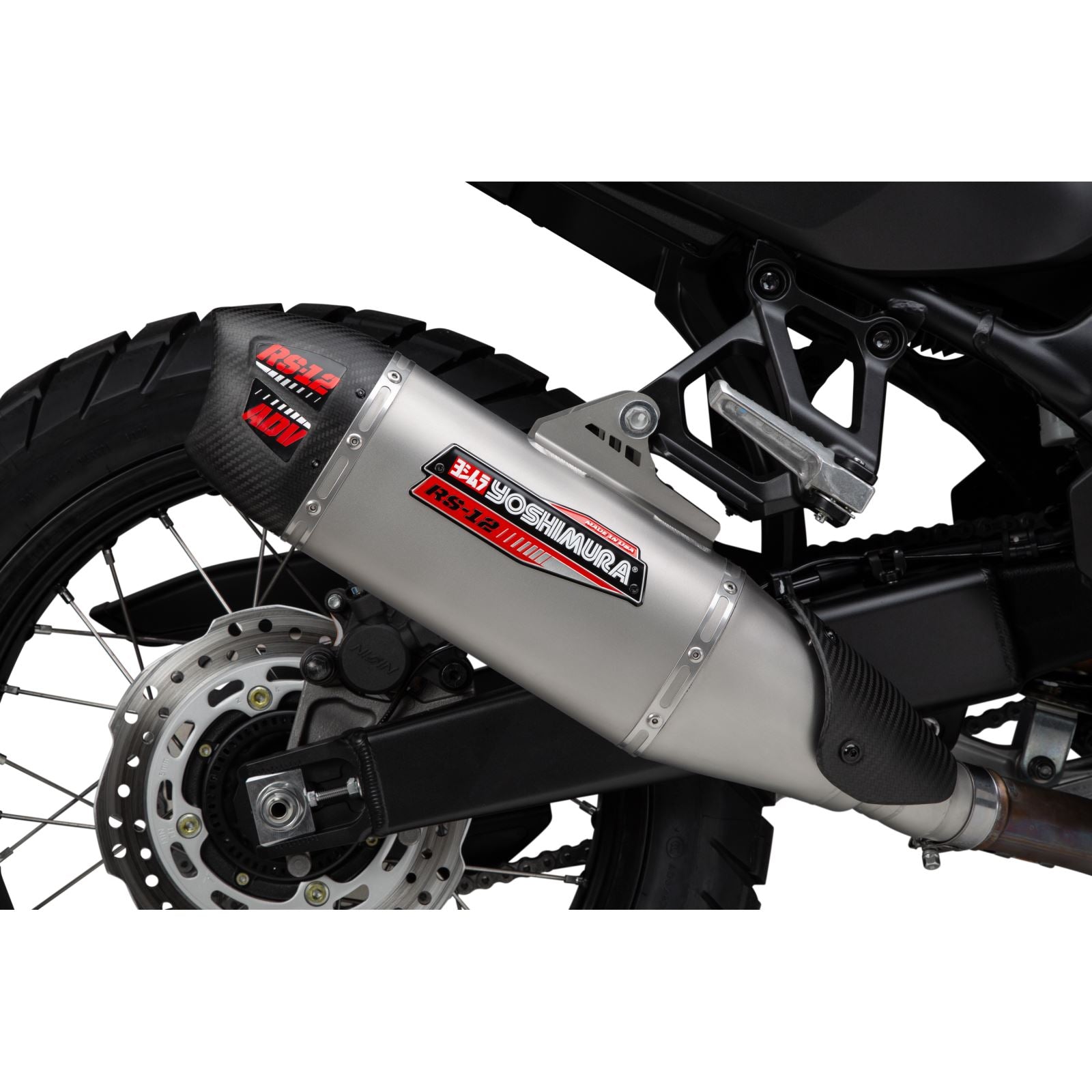 Yoshimura Exhaust ADV Street RS-12 Slip-On SS-SS-CF 12755BS520_1379619