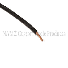Namz 25' Cloth-Braided Wire Spool - 16 Gauge - Black [MPN: NCBW-0]_1461182