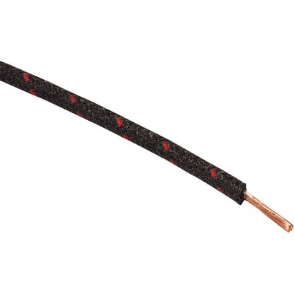 Namz 25' Cloth-Braided Wire Spool - 16 Gauge - Black/Red [MPN: NCBW-02]_1379616