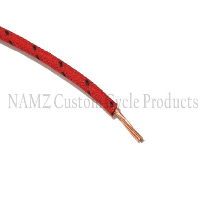 Namz 25' Cloth-Braided Wire Spool - 16 Gauge - Red/Black [MPN: NCBW-20]_1461165