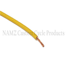Namz 25' Cloth-Braided Wire Spool - 16 Gauge - Yellow [MPN: NCBW-4]_1461162