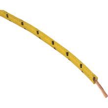 Namz 25' Cloth-Braided Wire Spool - 16 Gauge - Yellow/Black [MPN: NCBW-40]_1379609