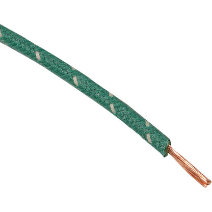 Namz 25' Cloth-Braided Wire Spool - 16 Gauge - Green/White [MPN: NCBW-89]_1379608