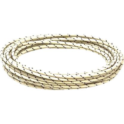 Namz 25' Cloth-Braided Wire Spool - 16 Gauge - White/Black [MPN: NCBW-90]_1389834