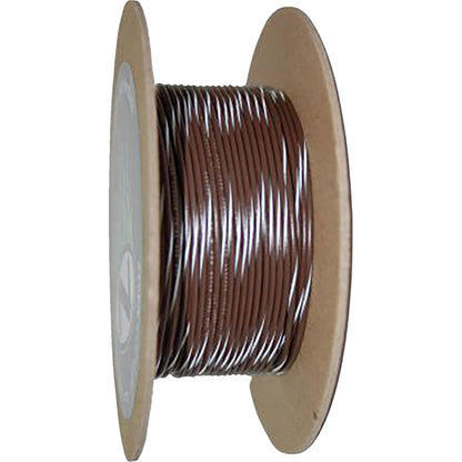 Namz 100' Wire Spool - 20 Gauge - Brown/White [MPN: NWR-19-100-20]_1376766