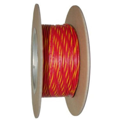 Namz 100' Wire Spool - 20 Gauge - Red/Yellow [MPN: NWR-24-100-20]_1461858