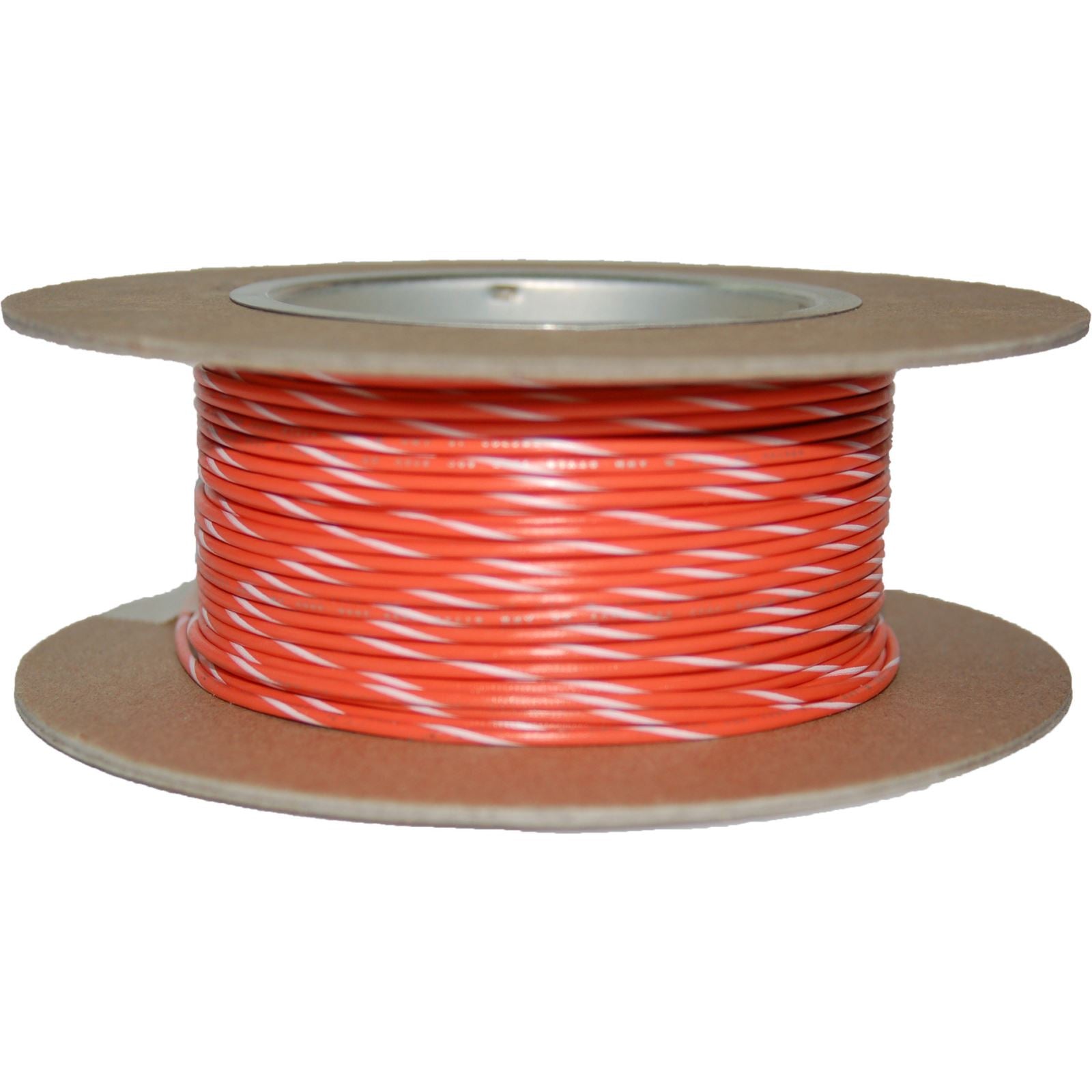 Namz 100' Wire Spool - 20 Gauge - Orange/White [MPN: NWR-39-100-20]_1391166