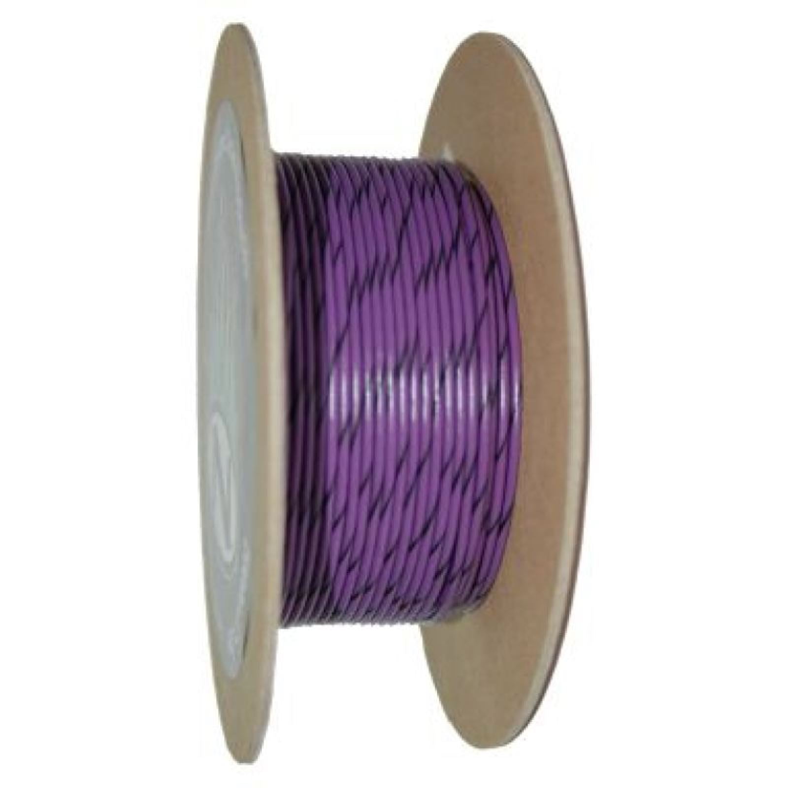 Namz 100' Wire Spool - 20 Gauge - Violet/Black [MPN: NWR-70-100-20]_1461923