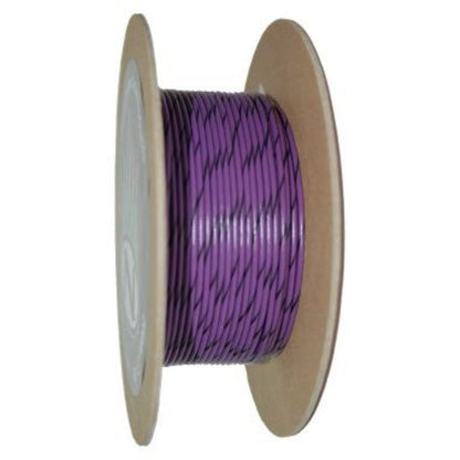 Namz 100' Wire Spool - 20 Gauge - Violet/Black [MPN: NWR-70-100-20]_1461923
