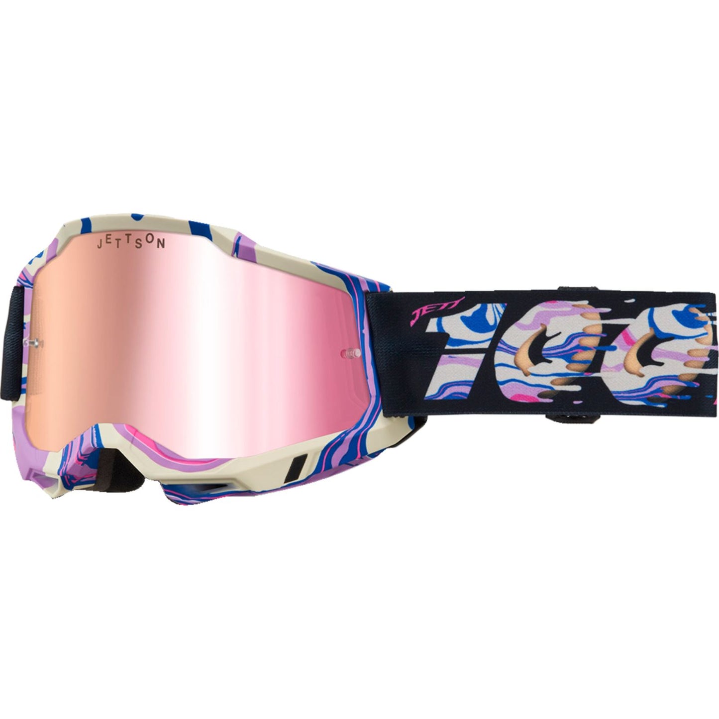 100% Accuri 2 Goggles 2/PK LE Jett Lawrence Donut - Mirror [MPN: 50056-00002]_1471572