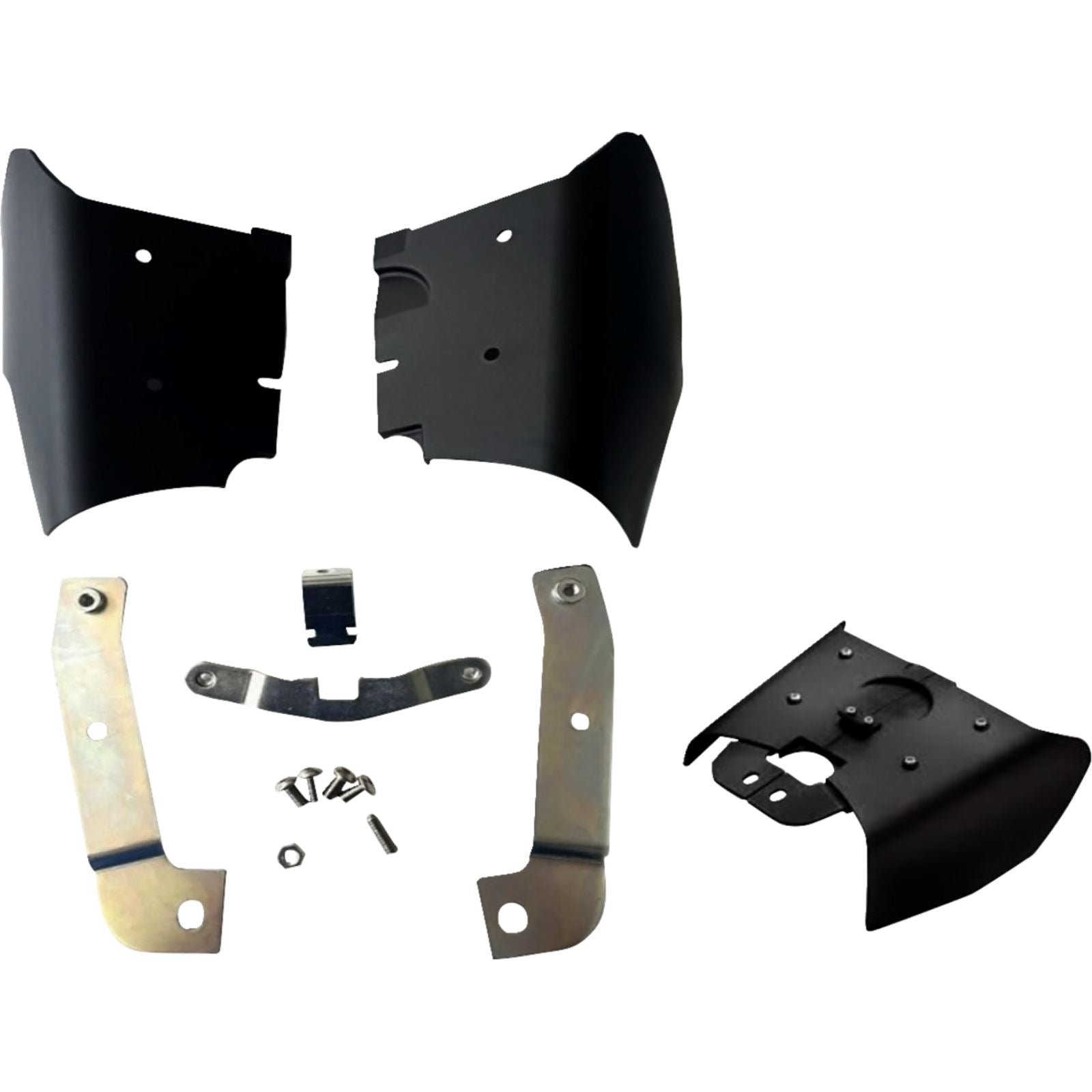 Drag Specialties Air Deflector - Frame Mounted - Softail 0504-0430_1378835