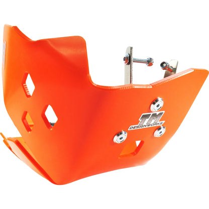 TM Design Works Skid Plate - Orange [MPN: KHLG-362-OR]_1378744