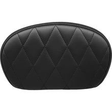 Le Pera Sissy Bar Pad - Medium - Diamond - Dull Black L-SBP02DM-DULL_1378802