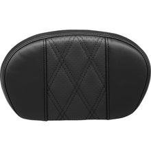 Le Pera Sissy Bar Pad - Medium - GT2/HR2 - Perforated Black L-SBP02GT/HR2_1378805