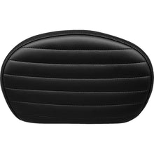 Le Pera Sissy Bar Pad - Medium - Pleated - Dull Black L-SBP02PT-DULL_1378737