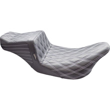 Le Pera Tailwhip Seat - Double Diamond with Titanium Thread - Black [MPN: LK-587DD-TTM]_1378870