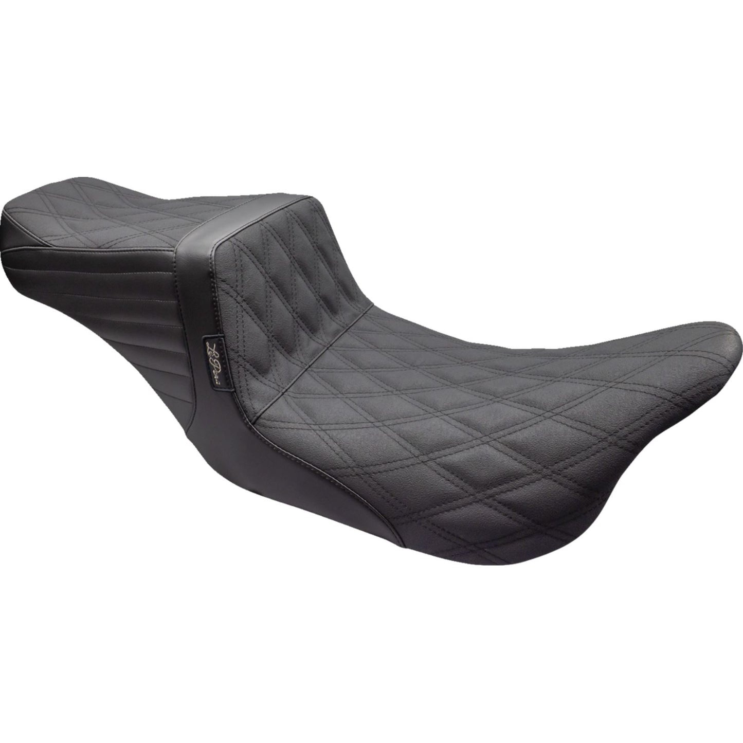 Le Pera Tailwhip Seat - Double Diamond with Grip Tape - Black - FL '08-'23 LK-587DDGP_1378853
