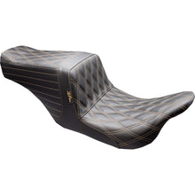 Le Pera Tailwhip Up Front Seat - Diamond w/ Chestnut Thread - FL '08-'23 LKU-587DD-CHET_1411019