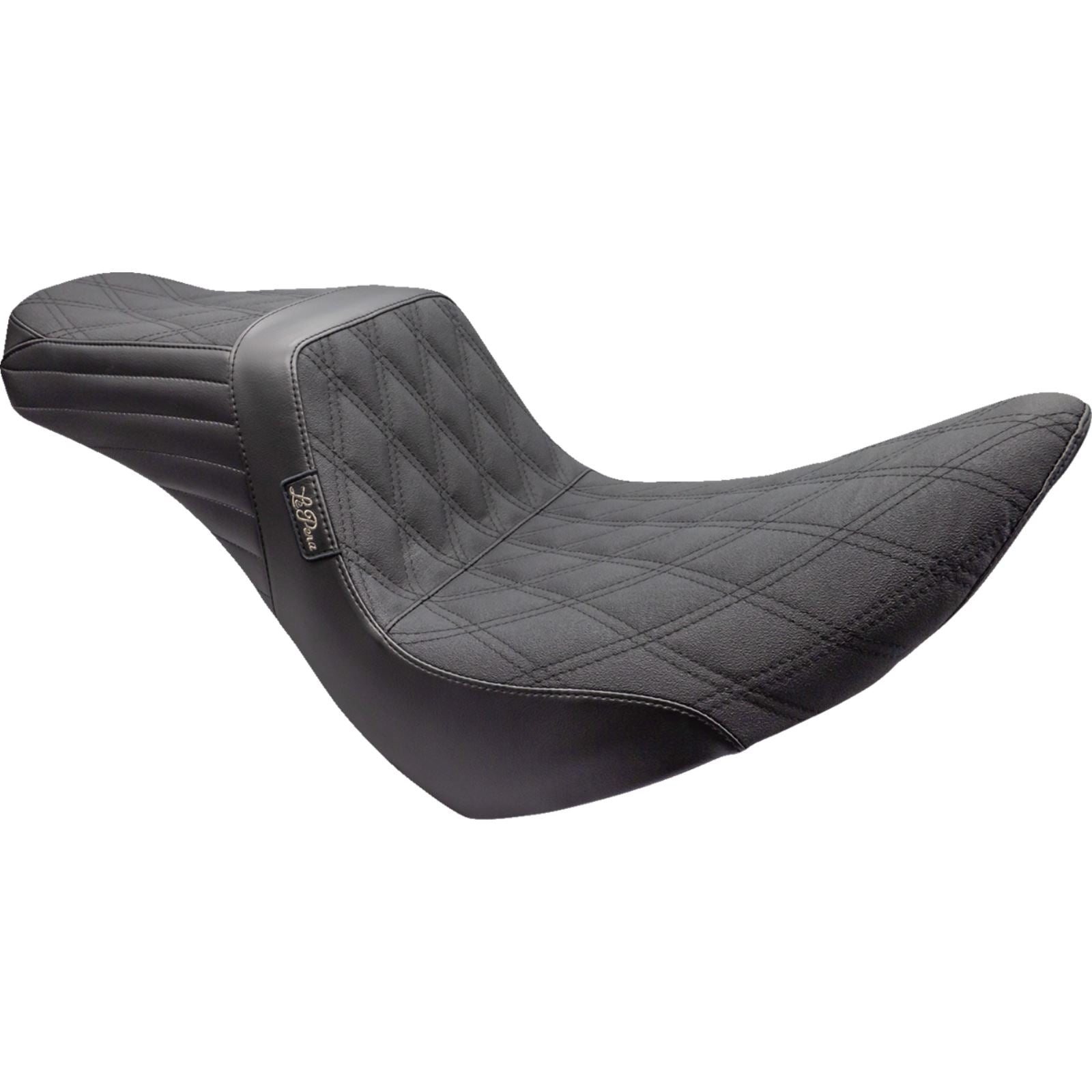 Le Pera Tailwhip Seat - Double Diamond with Grip Tape - Black - FL/FX LYR-580DDGP_1378841