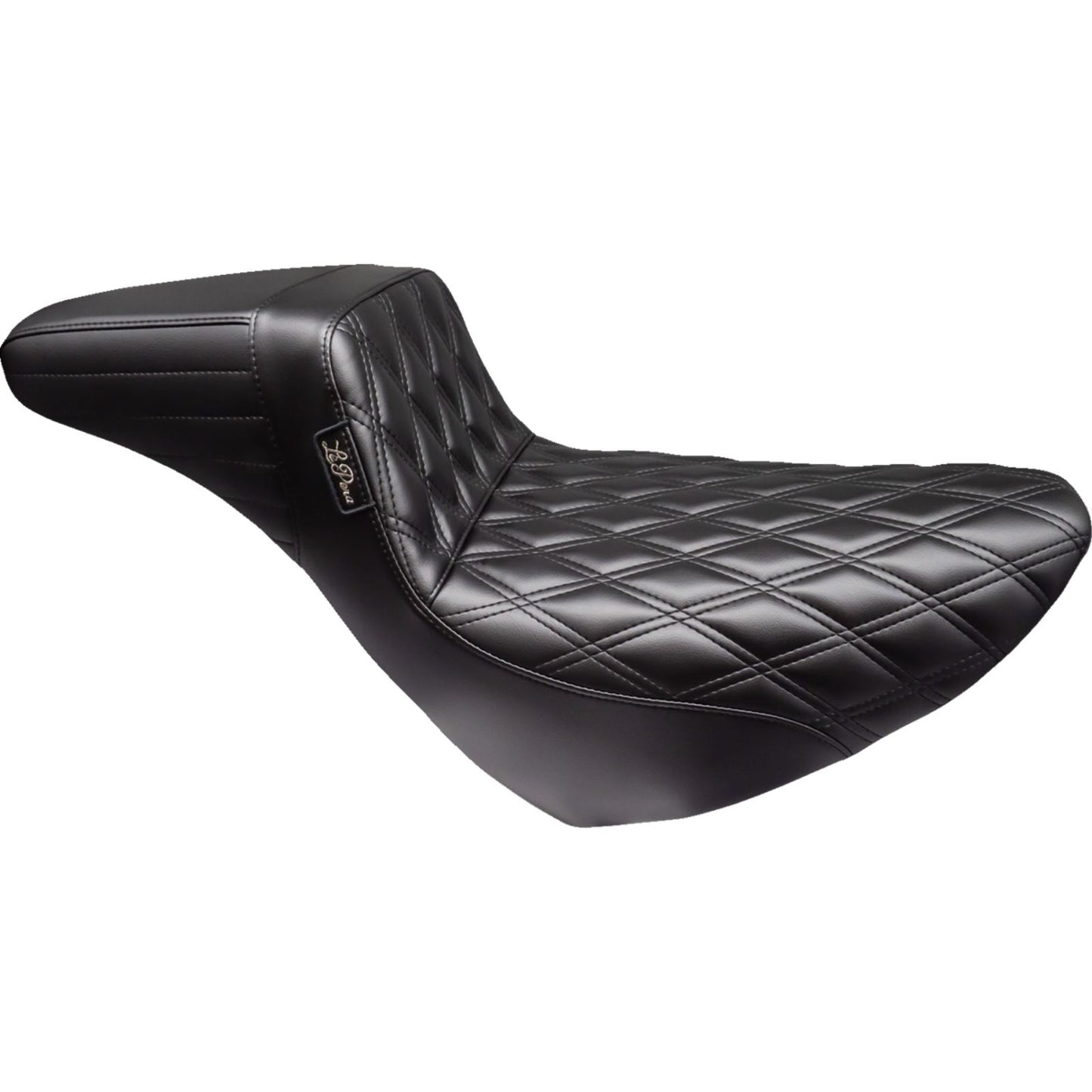 Le Pera Kickflip Daddy Long Legs Low Rider Seat - Double Diamond - Black LYR-590DLDD_1378843