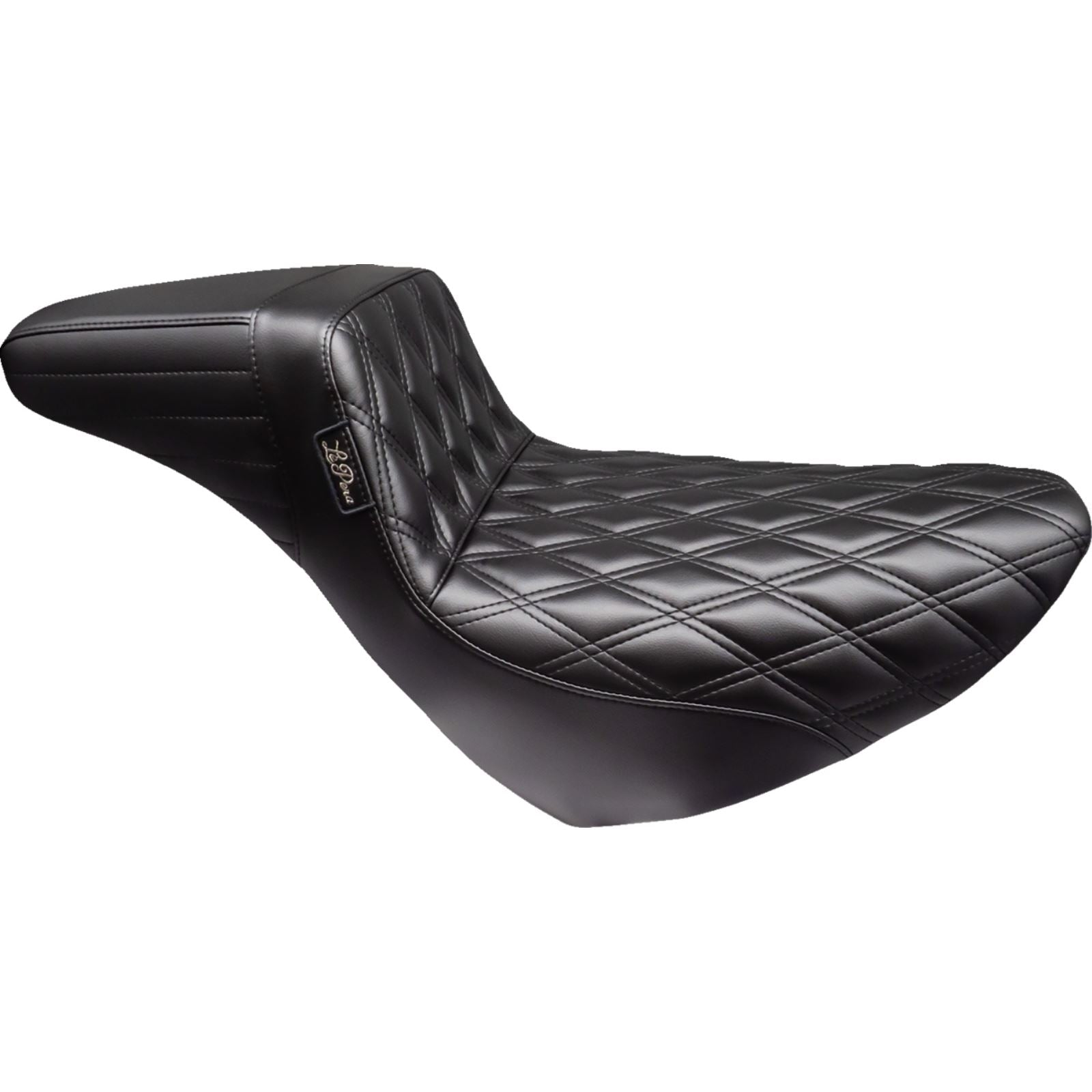 Le Pera Kickflip Daddy Long Legs Low Rider Seat - Double Diamond - Black LYR-590DLDD_1378843