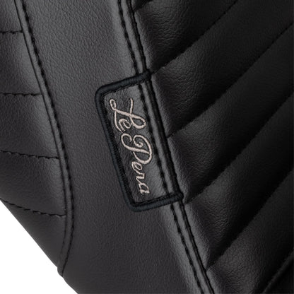 Le Pera Kickflip Daddy Long Legs Low Seat - Pleated - Black - FL/FX '18-'23 LYR-590DLPT_1411033