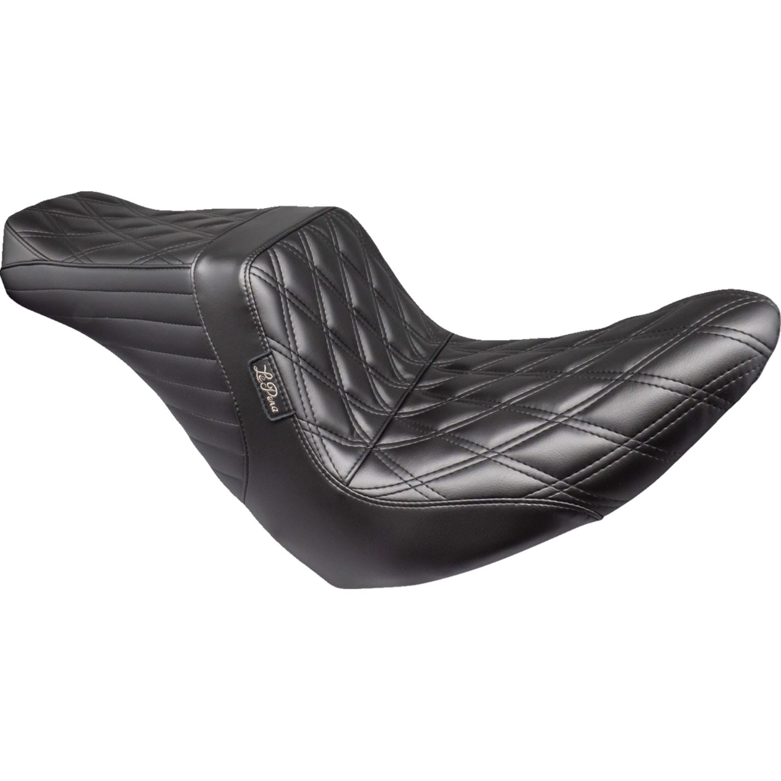 Le Pera Tailwhip Up Seat - Double Diamond - Black - FLSB/FXLR '18-'23 LYRU-580DD_1378852