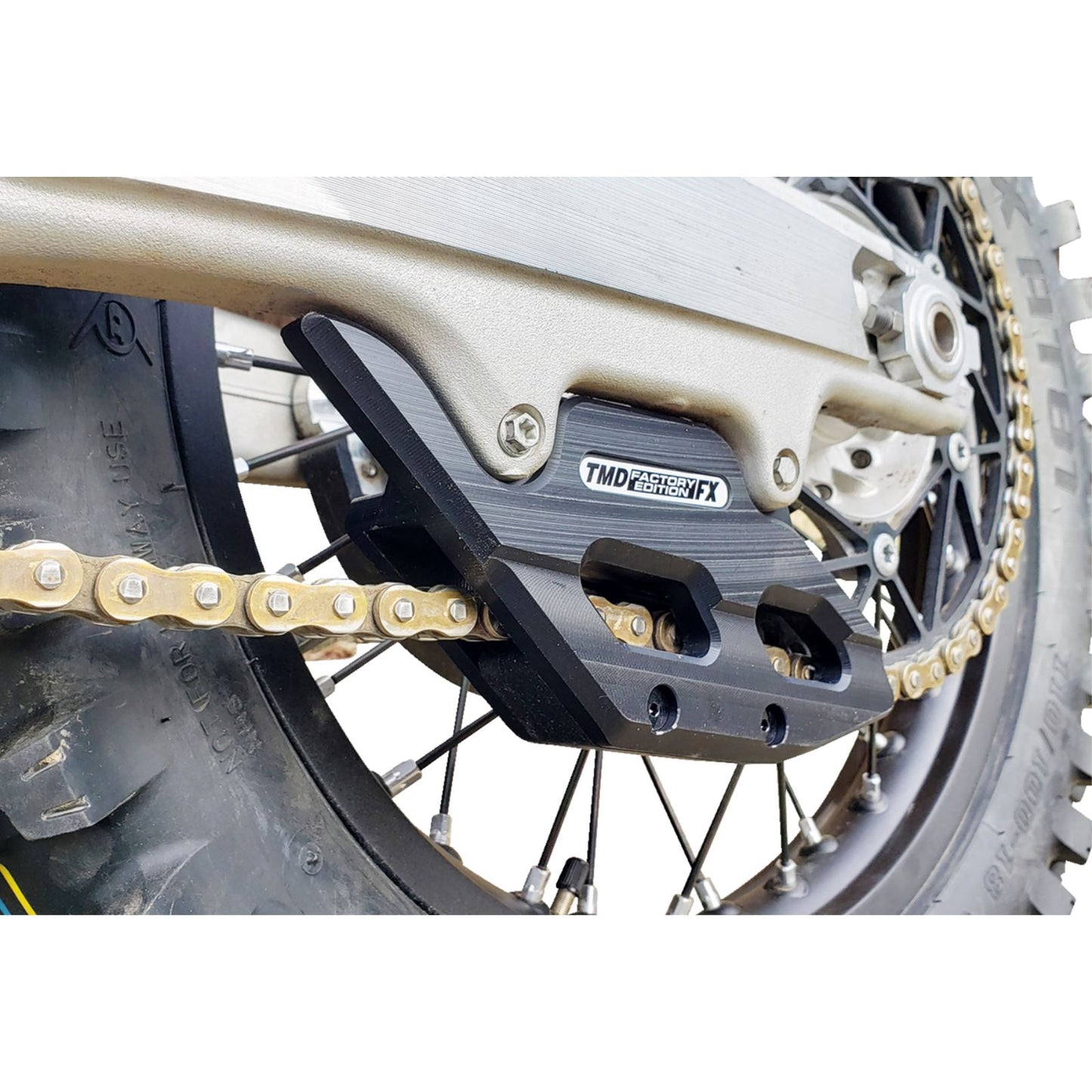 TM Design Works Factory Edition Chain Guide With Replacement Wear Pad - Black [MPN: RCG-KT5-BK]_1378871