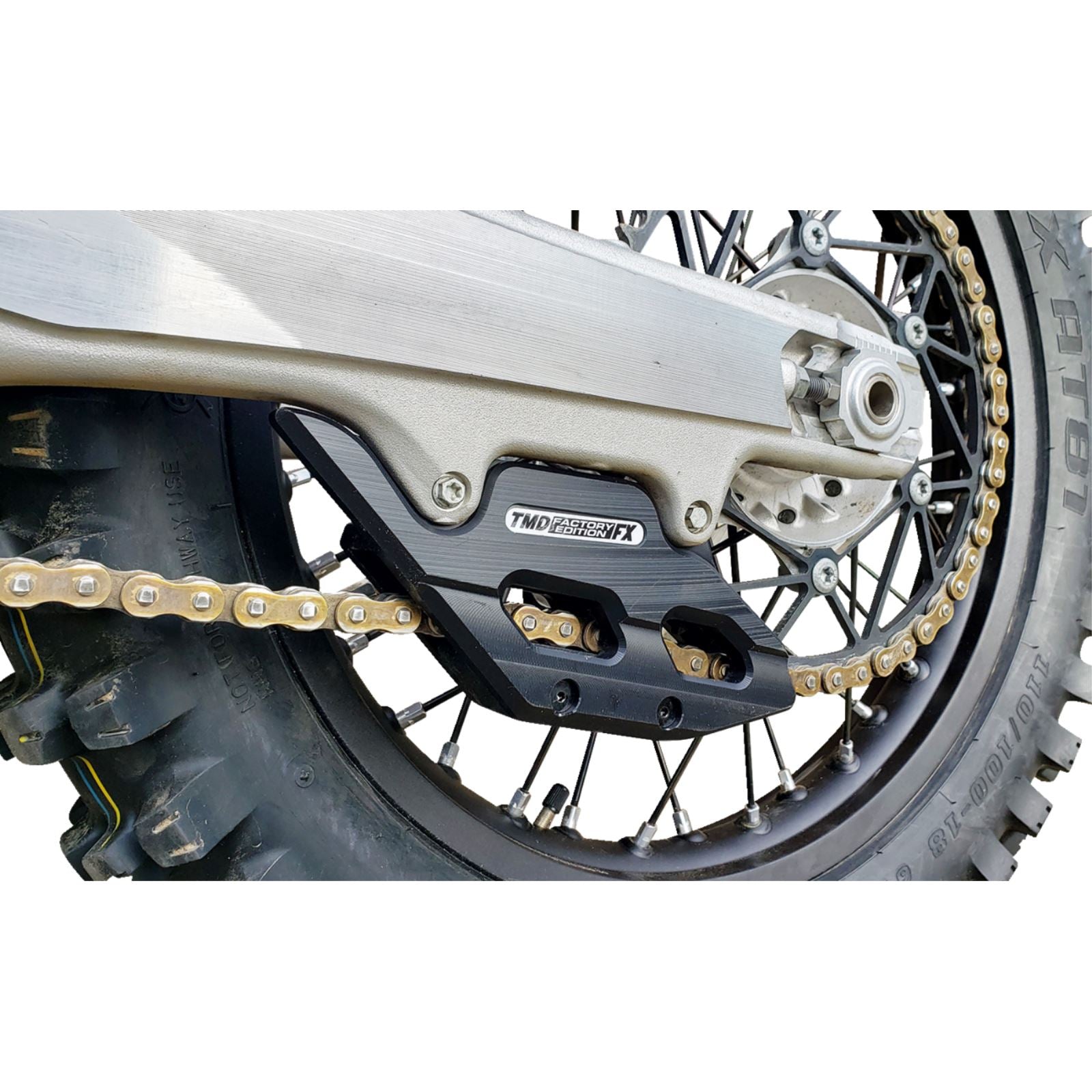 TM Design Works Factory Edition Chain Guide With Replacement Wear Pad - Black [MPN: RCG-KT5-BK]_1378874