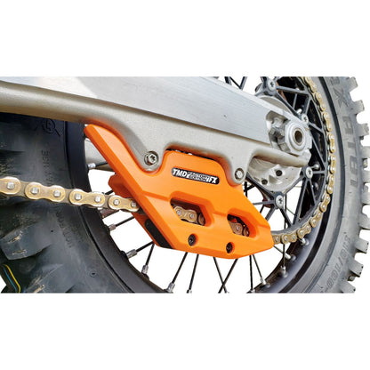TM Design Works Factory Edition Chain Guide With Replacement Wear Pad - Orange [MPN: RCG-KT5-OR]_1378907