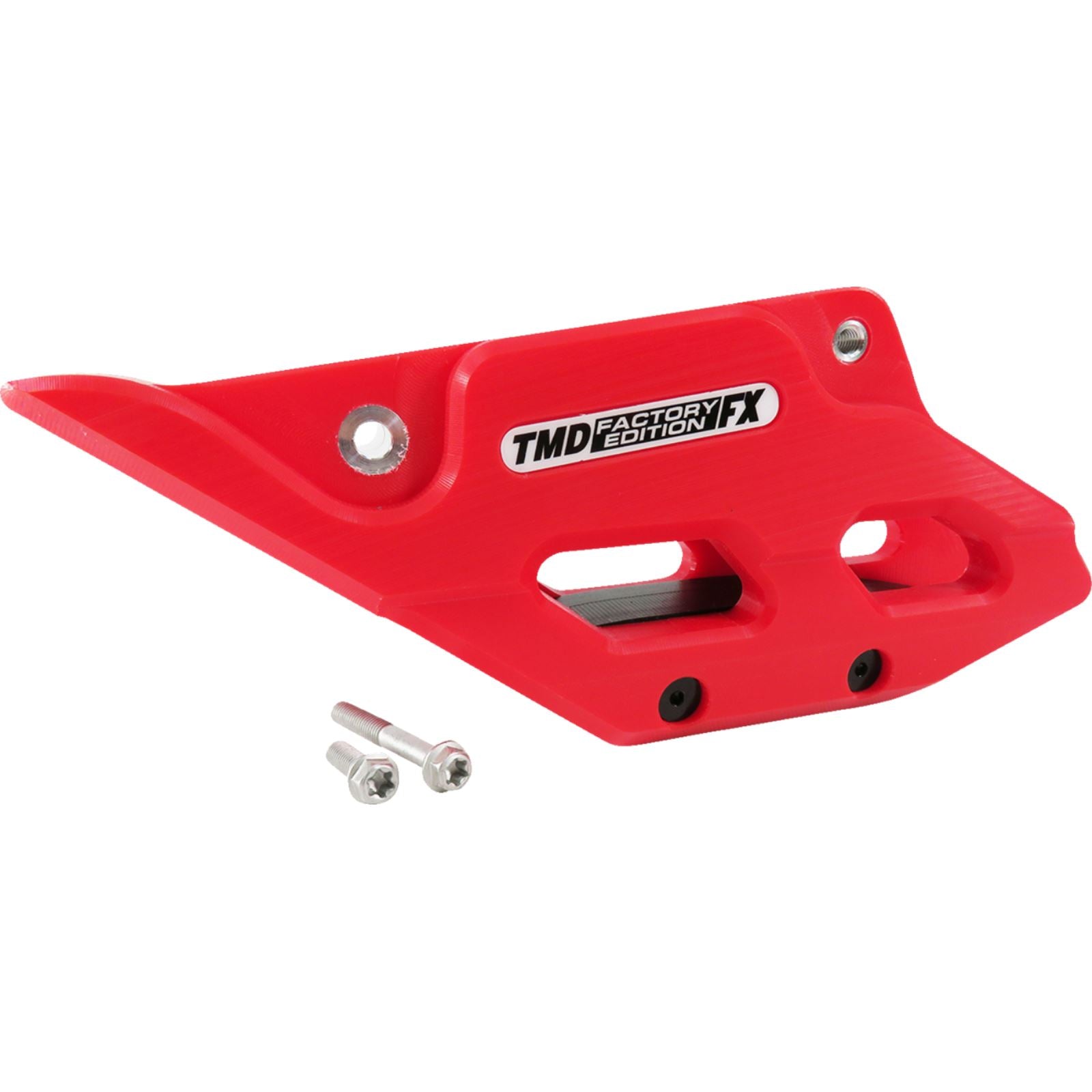 TM Design Works Factory Edition Chain Guide With Replacement Wear Pad - Red [MPN: RCG-KT5-RD]_1378909