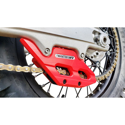 TM Design Works Factory Edition Chain Guide With Replacement Wear Pad - Red [MPN: RCG-KT5-RD]_1378875