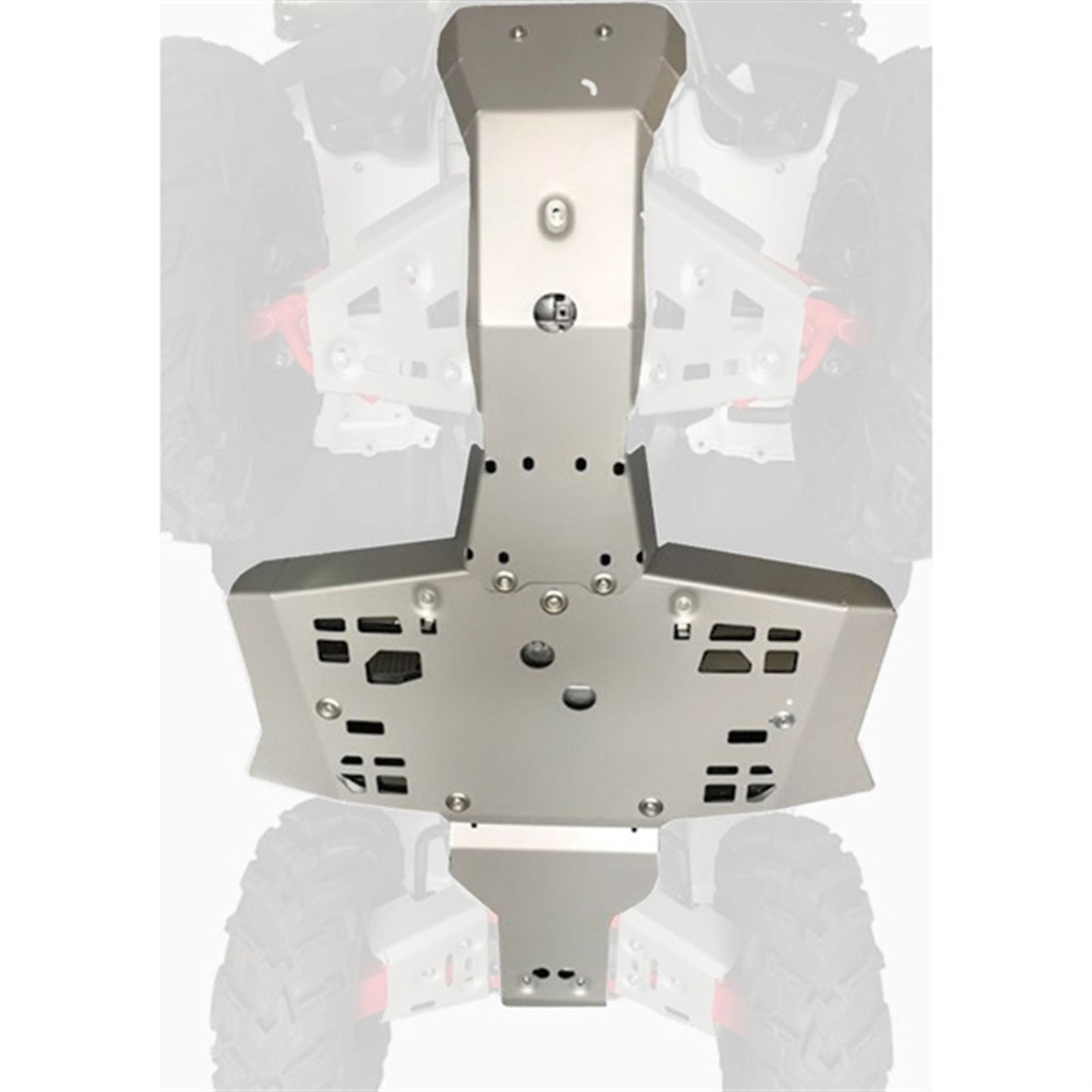 Rival Powersports USA Alloy Central Skid Plate for Honda TRX 420/500FA/FE/FM IRS 2444.2110.1_1732249