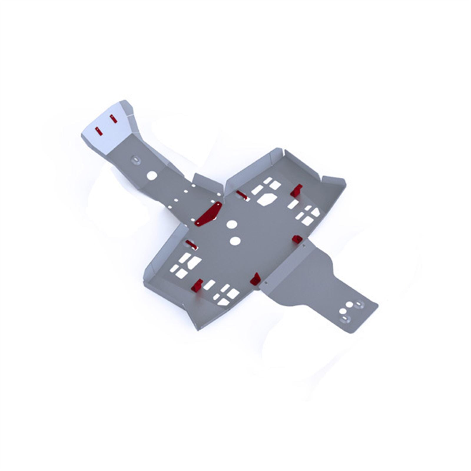 Rival Powersports USA Alloy Central Skid Plate for Honda TRX680 Rincon 4x4 IRS Auto 2444.2116.1_1732250