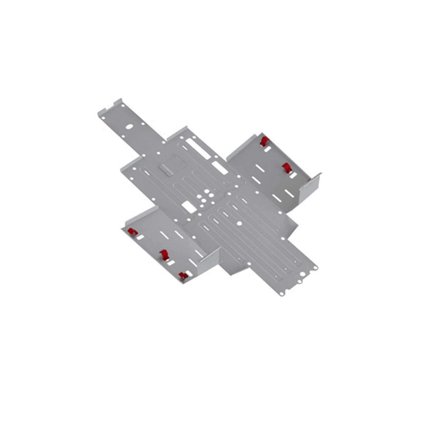 Rival Powersports USA Alloy Central Skid Plate for Honda Pioneer 700 [MPN: 2444.2151.1]_1732252