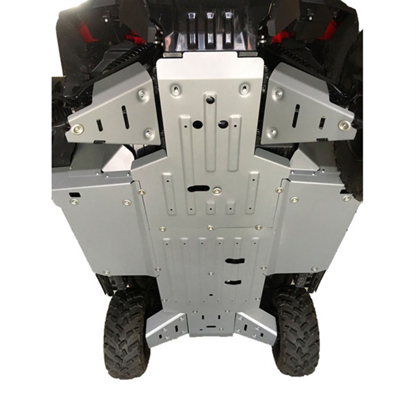 Rival Powersports USA Alloy Central Skid Plate for Honda Pioneer 700 [MPN: 2444.2151.1]_1732253