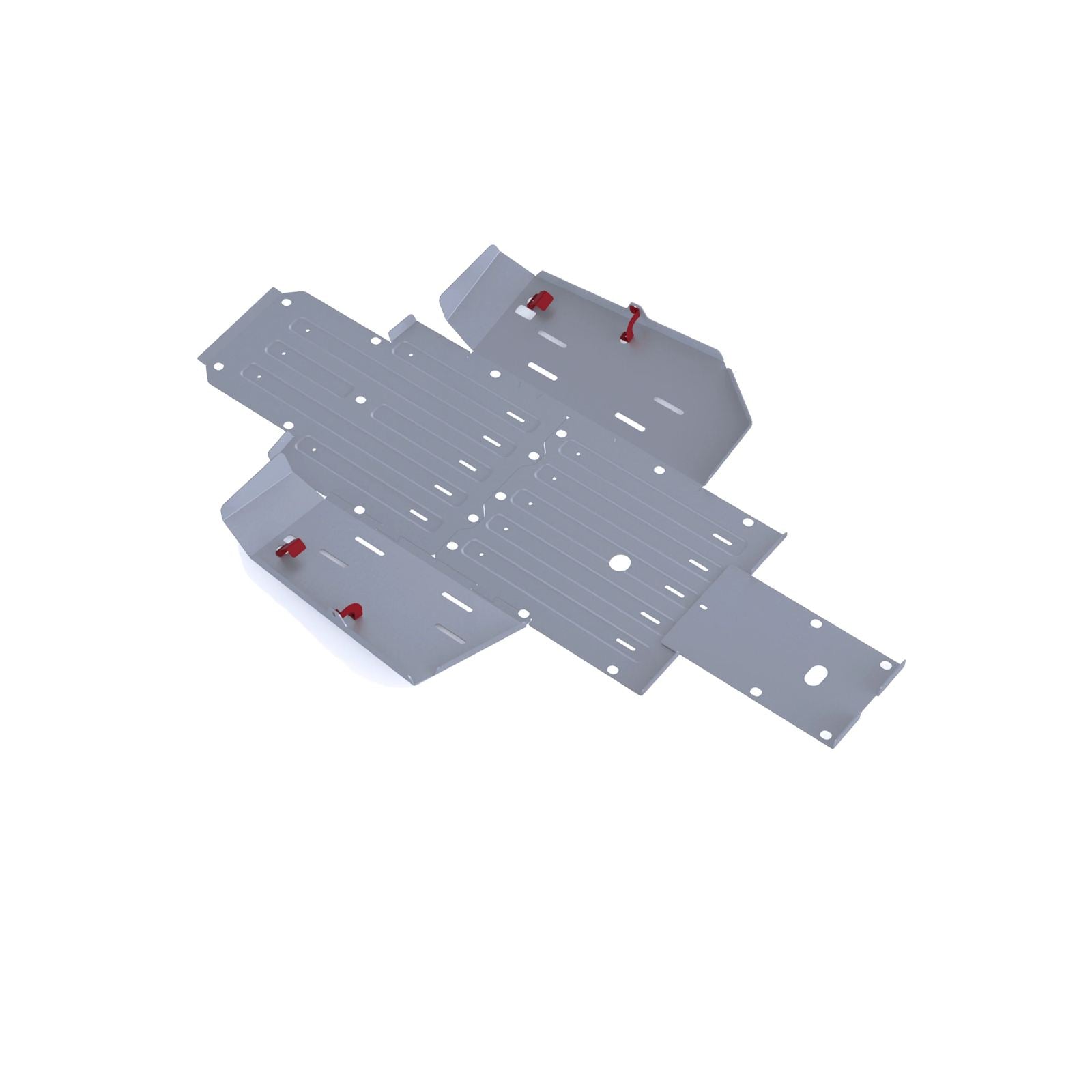 Rival Powersports USA Alloy Central Skid Plate Compatible with Honda Pioneer 520 [MPN: 2444.2159.2]_2091661