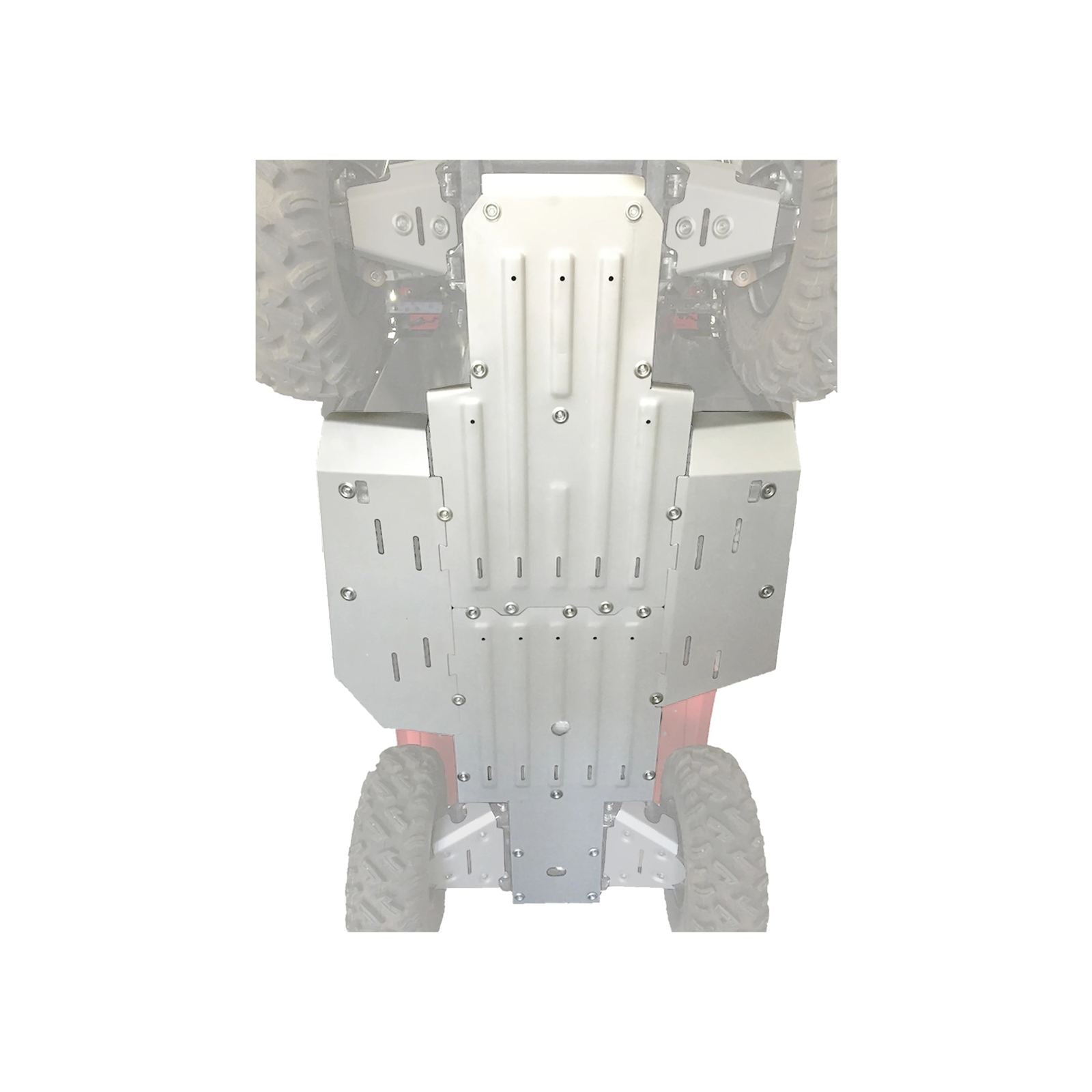 Rival Powersports USA Alloy Central Skid Plate Compatible with Honda Pioneer 520 [MPN: 2444.2159.2]_2091662
