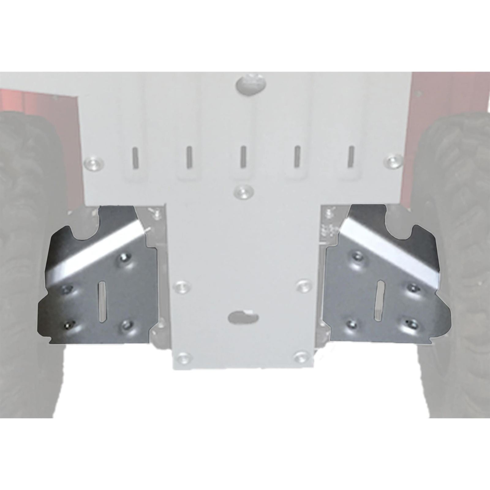 Rival Powersports USA Alloy Rear A Arm Guards for Honda Pioneer 500 [MPN: 2444.2161.1]_2569082