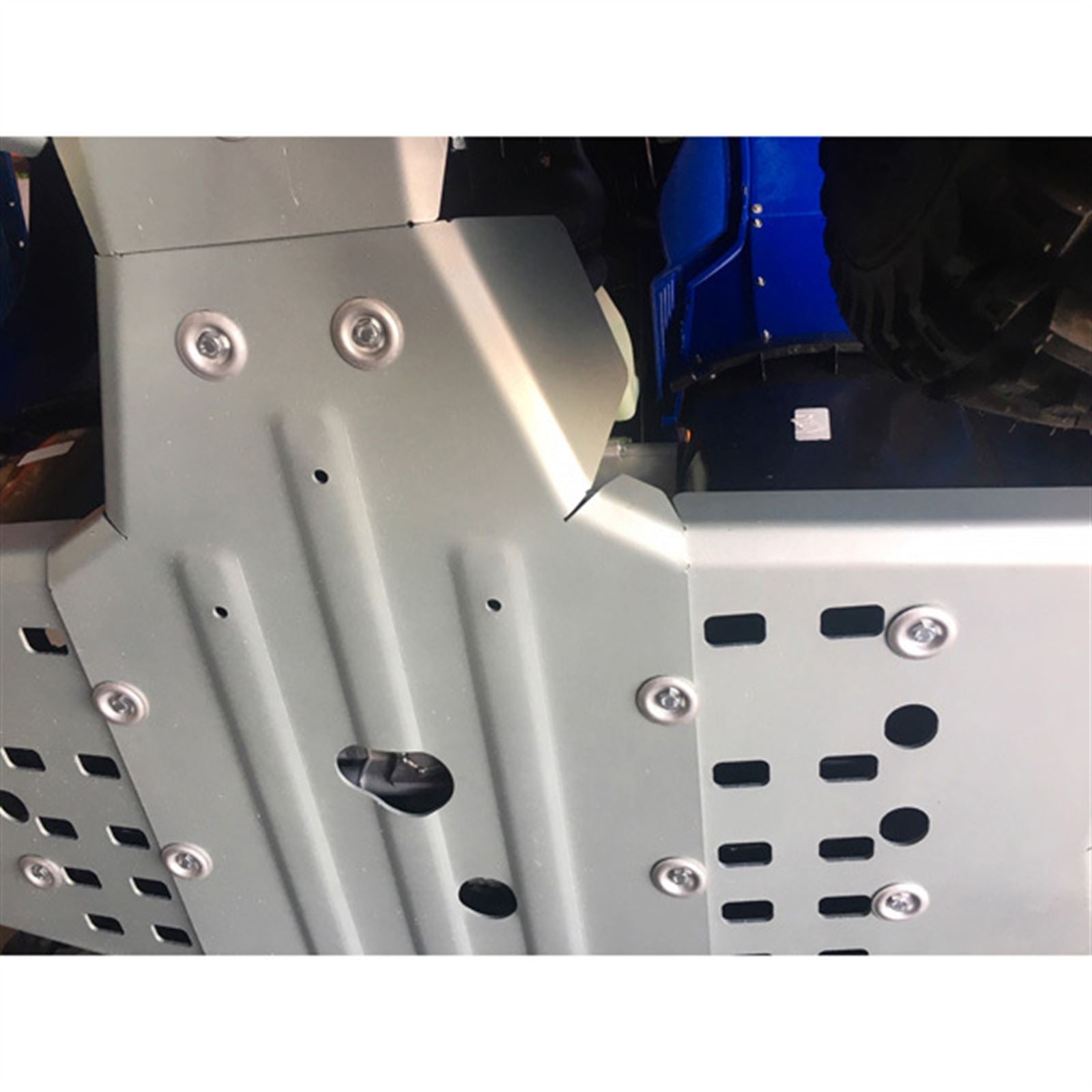 Rival Powersports USA Alloy Central Skid Plate for Yamaha Kodiak 450 IRS 2444.7153.1_1732315