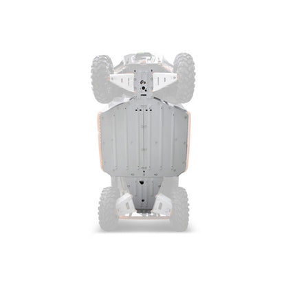 Rival Powersports USA Alloy Central Skid Plate for Polaris Ranger 1000/1000 XP/EPS 2444.7448.1_1732345