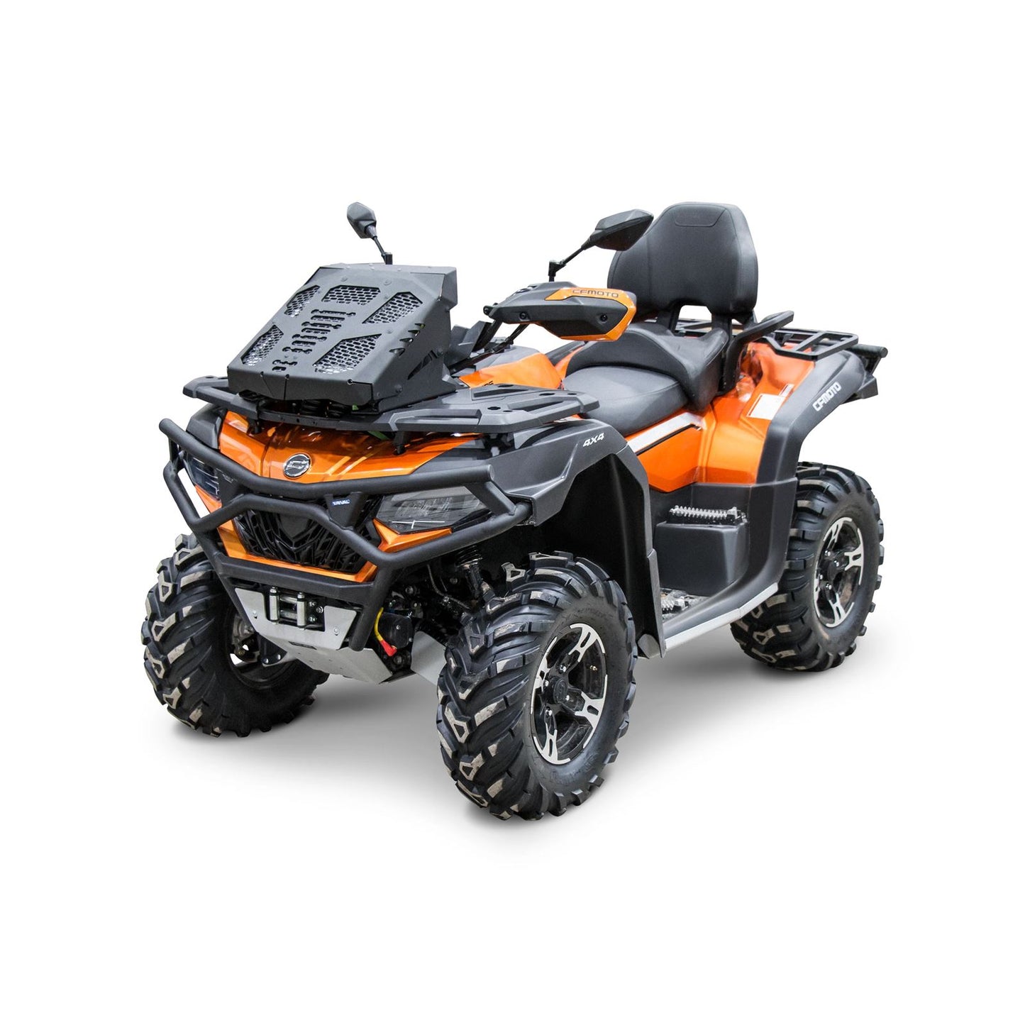 Rival Powersports USA Single and Touring Radiator Relocation Kit for CF Moto 2444.8109.1_1732384