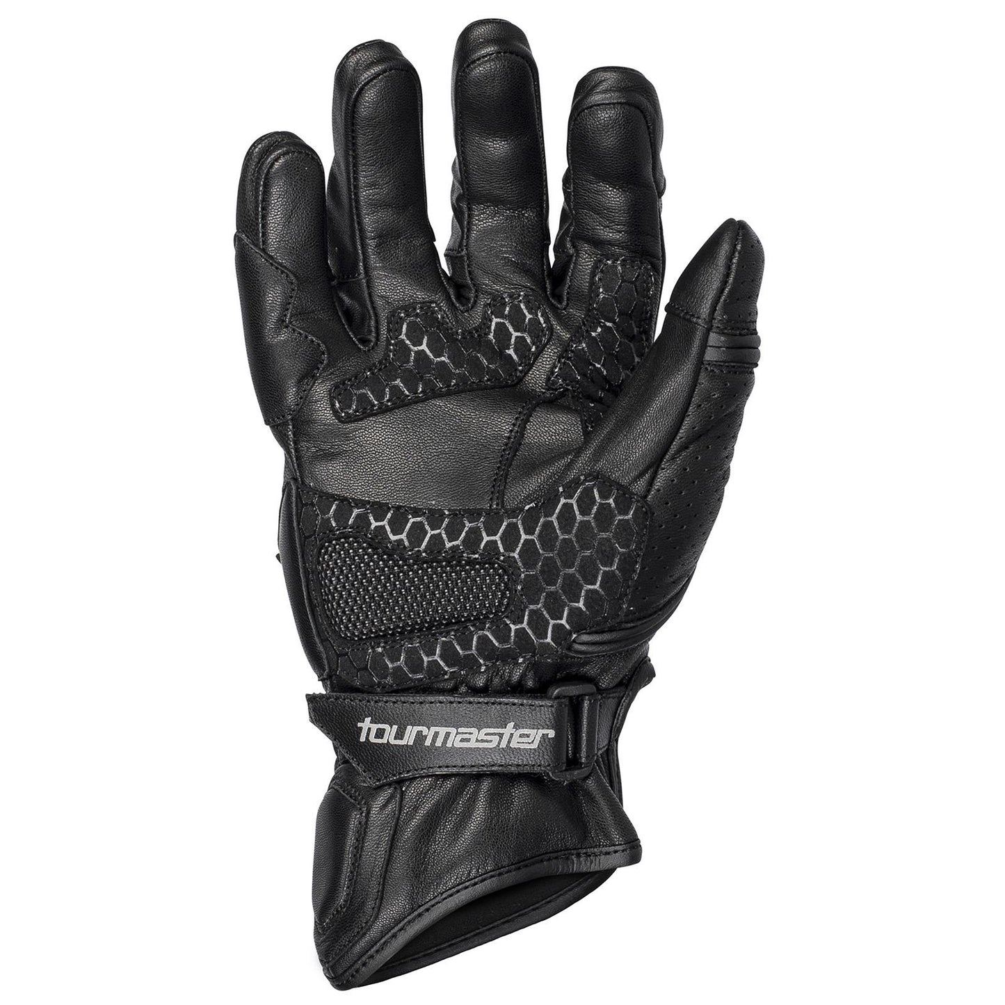 Tourmaster Men's Elite Leather Gloves - Black_1384344