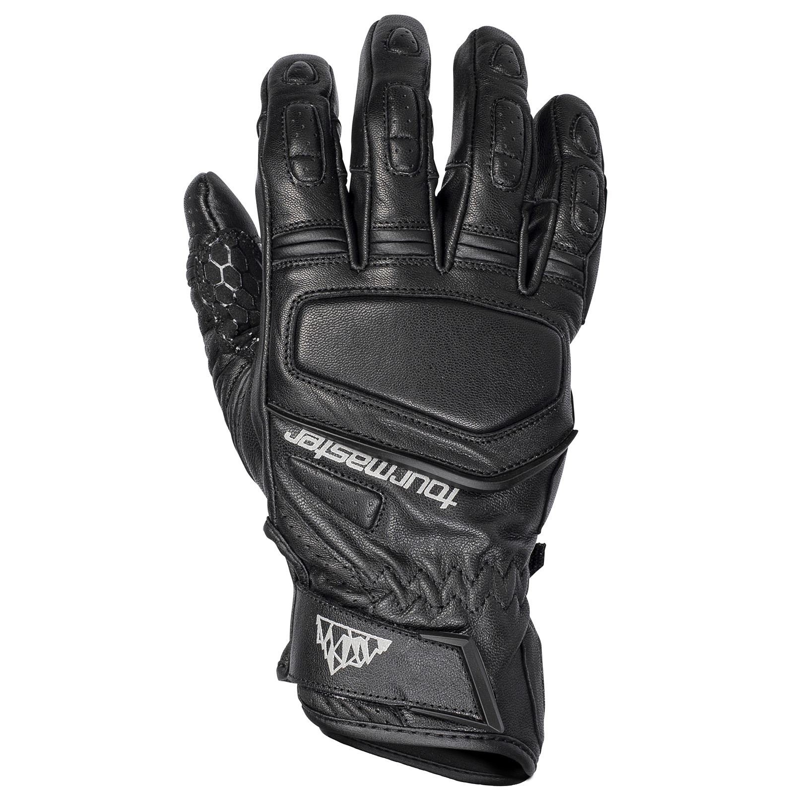 Tourmaster Men's Elite Leather Gloves - Black_1384342