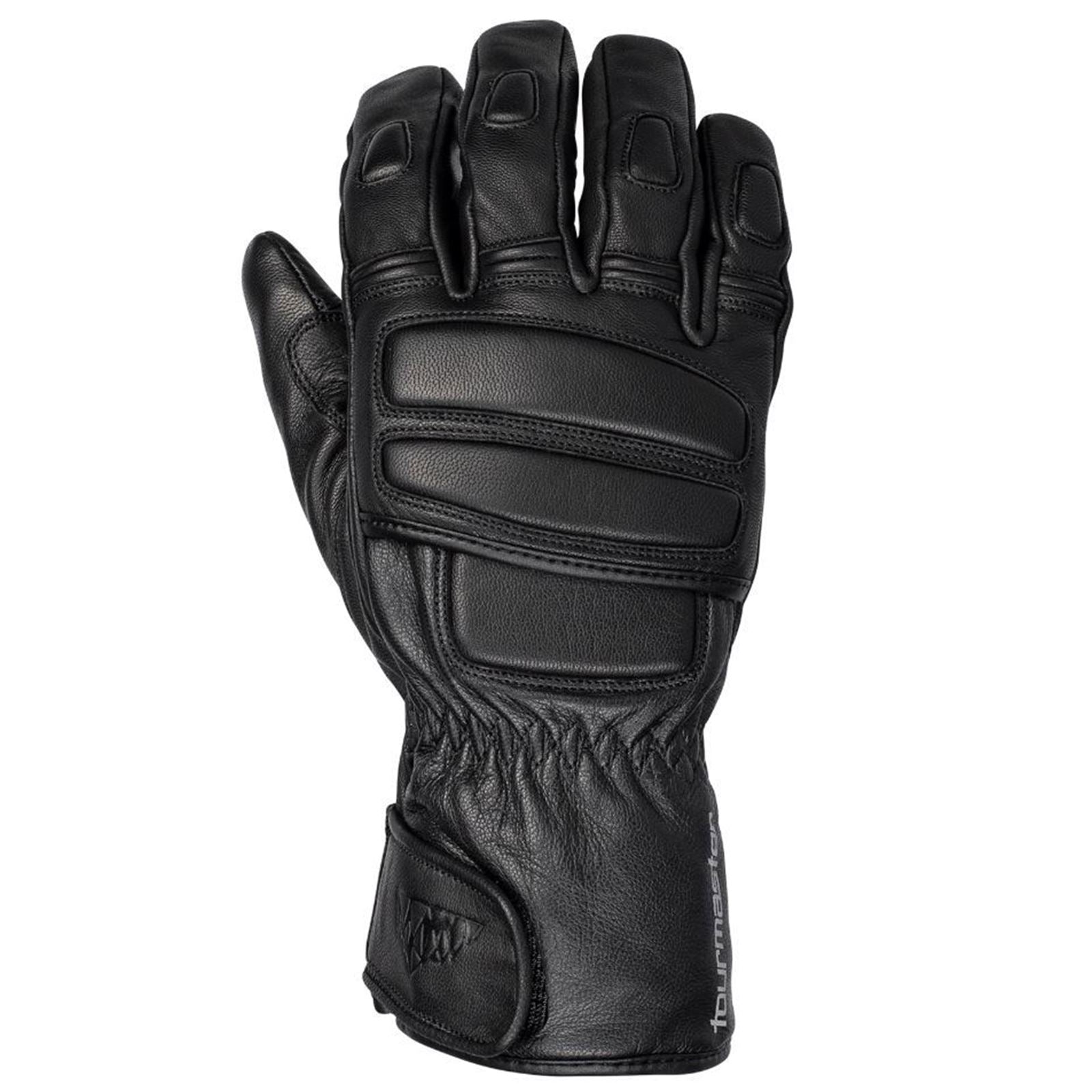 Tourmaster Men's Midweight Leather Gloves - Black_1771623