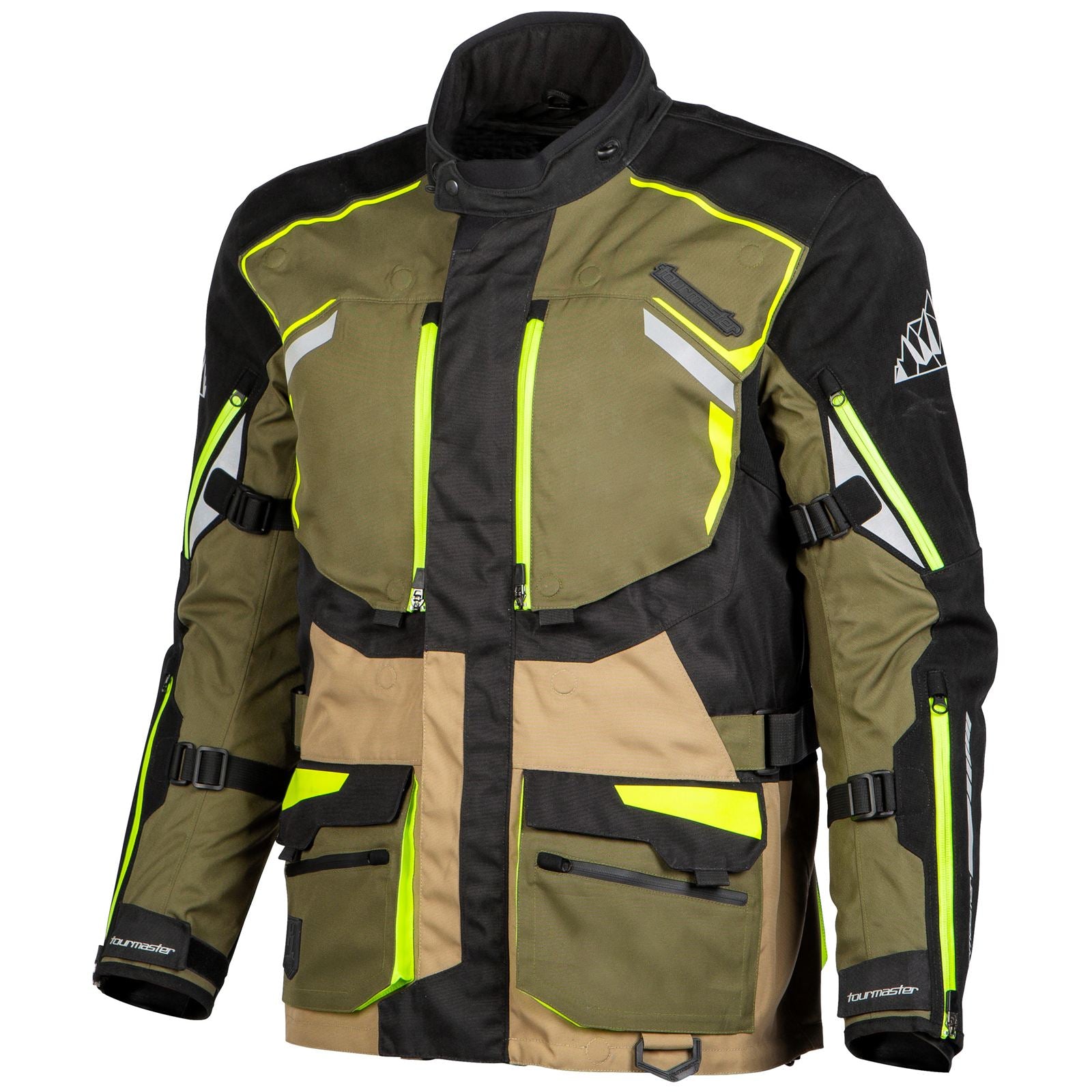 Tourmaster Highlander Waterproof Jacket - Olive_1982133