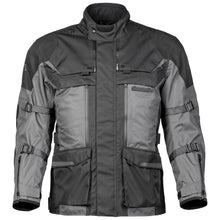 Tourmaster Mariner Waterproof Jacket - Black/Grey_1383921